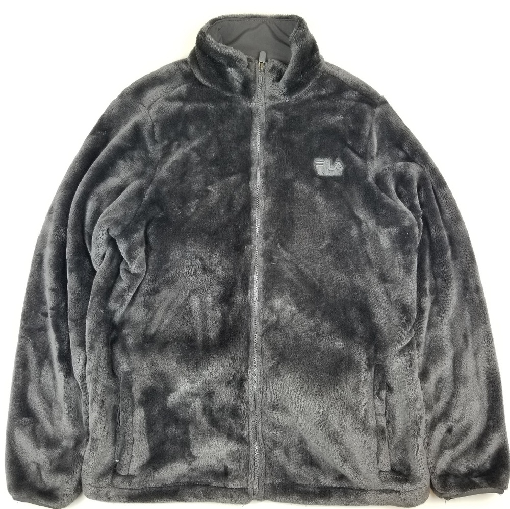 Fila Sport Plush Faux Fur Jacket Womens Jacket - Picture 1 of 5